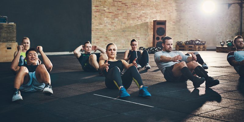 Group Fitness in Saxapahaw, North Carolina