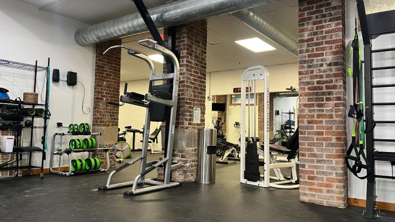 Gym in Saxapahaw, North Carolina